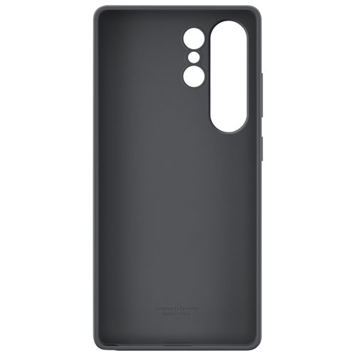 Samsung Silicone Fitted Soft Shell Case for Galaxy S25 Ultra - Black