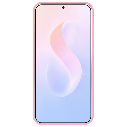 Incipio Sensor Silicone Fitted Soft Shell Case w/ Lens Protector for Galaxy S25 - Pink