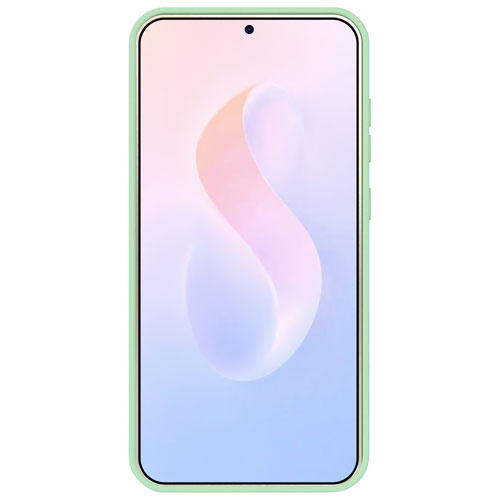 Incipio Sensor Silicone Fitted Soft Shell Case w/ Lens Protector for Galaxy S25 - Sage