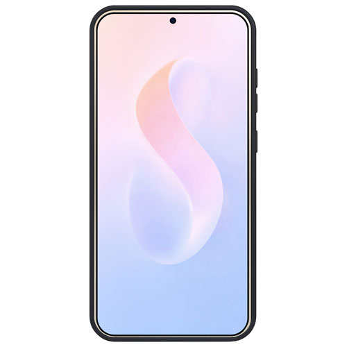 Incipio Sensor Silicone Fitted Soft Shell Case w/ Lens Protector for Galaxy S25 - Black