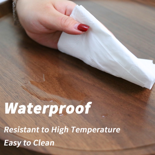 Oval Coffee Nesting Table: Set of 2 Coffee Accent Tables MDF Wooden Tabletop Sofa Side Table with Black Metal Triangle Legs Industrial Nests Center