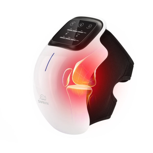 Image 1 of 7.. Snailax Cordless Vibration Knee Massager with 3 Heating Levels & 3 Modes - 530