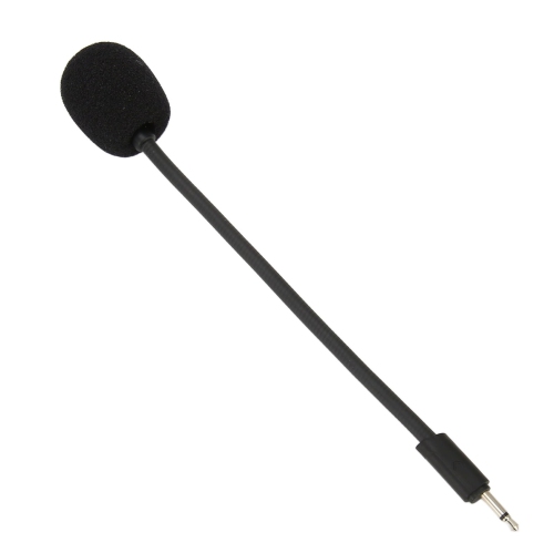 Microphone sur tige de jeu amovible prêt à l'emploi avec réduction du bruit 2,5&nbsp;mm pour Quantum 100