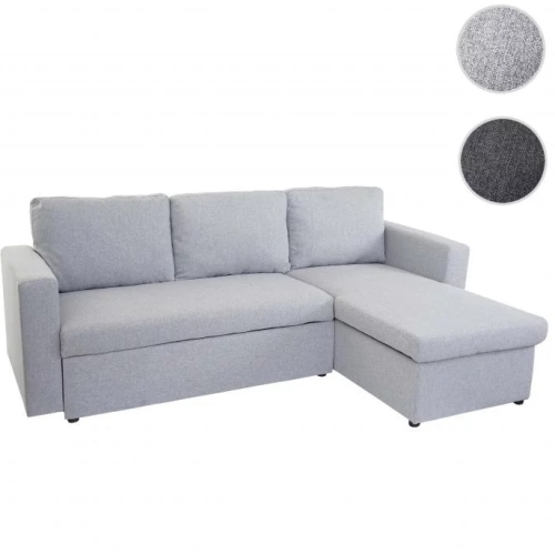 Austin Sectional Sofa Bed With Storage - Light Grey