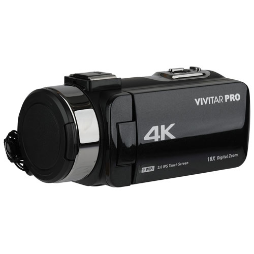 Caméscope DVR4K à mémoire flash SD 4K Pro DVR4K de Vivitar - Remis à neuf