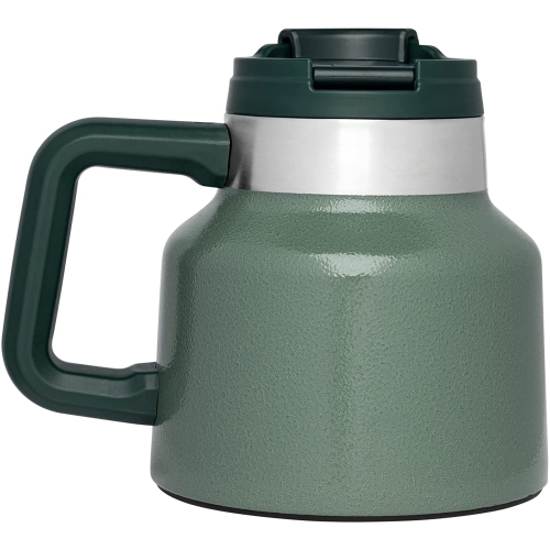Stanley Adventure Tough-to-Tip Admiral's Mug 20oz Hammertone Green