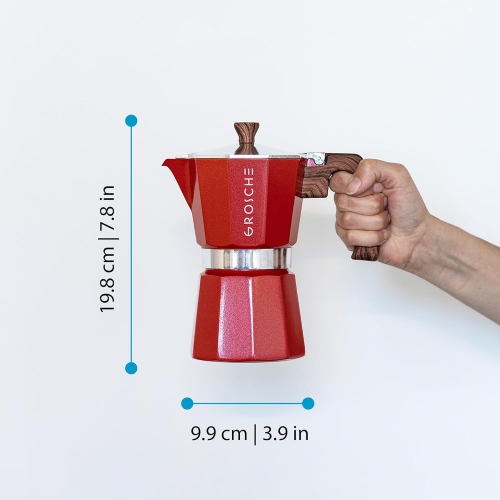 GROSCHE Milano Moka Stovetop Espresso Coffee Maker