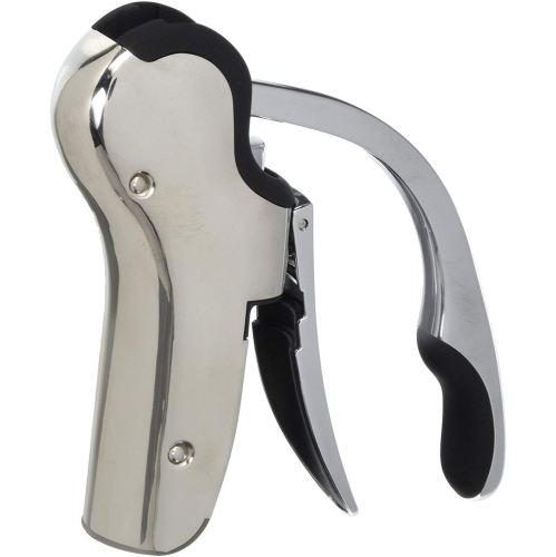Ouvre-bouteille vertical compact en acier inoxydable ouvre-bouteille avec coupe-capsule