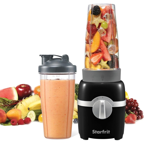 Starfrit - Personal Blender, 828ml Capacity, 3 Speeds, Black
