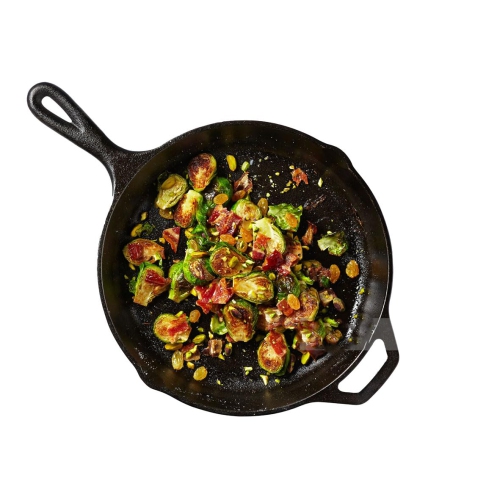 Cuisiland Quality Pre-Seasoned Cast Iron Pan Cookware Set - 10", 8", 6.5" Frying Pans