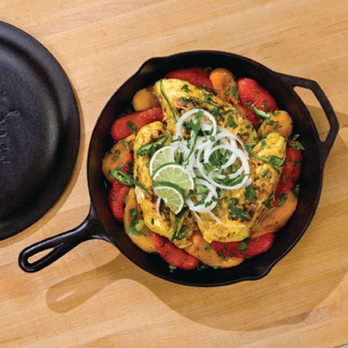 Cuisiland Quality Pre-Seasoned Cast Iron Pan Cookware Set - 10", 8", 6.5" Frying Pans