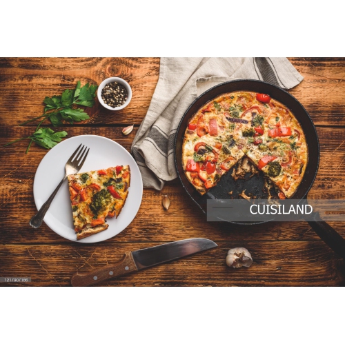 Cuisiland Quality Pre-Seasoned Cast Iron Pan Cookware Set - 10", 8", 6.5" Frying Pans