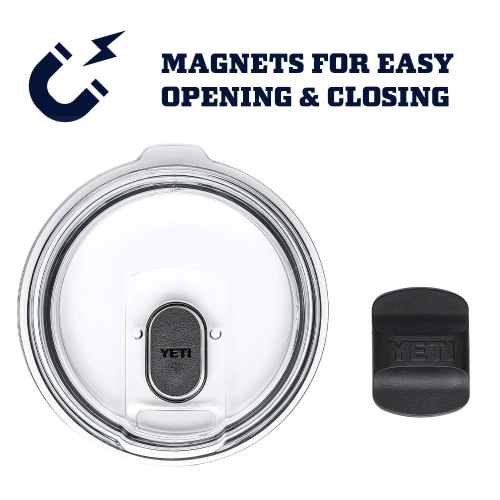 YETI Rambler – Gobelet isotherme en acier inoxydable avec couvercle MagSlider 30&nbsp;oz, bleu marine