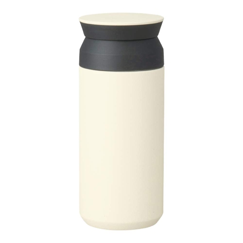 Gobelet de voyage KINTO 20932, 11,8 oz liq., blanc, à double paroi, rétention de la chaleur et du froid