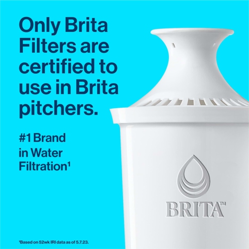 Brita 27 Cup Filter Dispenser, Reduces Chlorine taste and odour from Tap Water, Filters 151 Litres, UltraMax, Black