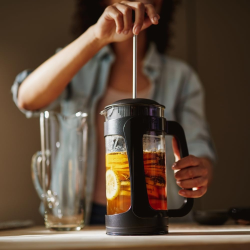 Espro Coffee Press P3-18 oz, Glass and Black Plastic