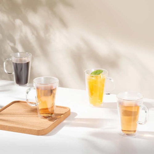 Bodum – Tasses à double paroi Canteen, ensemble de 4 pièces