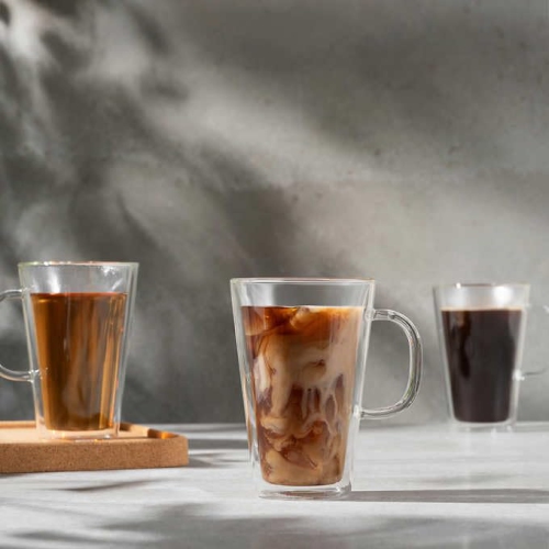 Bodum – Tasses à double paroi Canteen, ensemble de 4 pièces