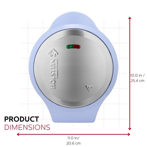 Holstein Housewares HH-09037023L Cake Pop Maker Cupcake, Stainless Steel, Lavender