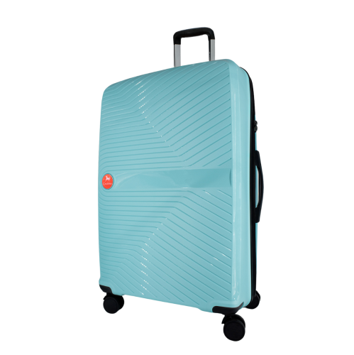 Valise rigide 28&nbsp;po Colorful Check-In de Cavalinho - Bleu pastel
