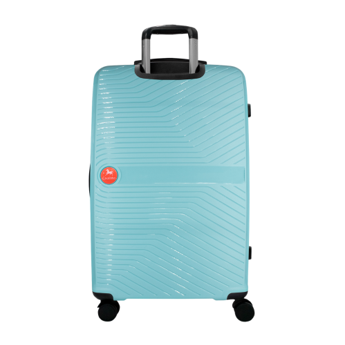 Valise rigide 28&nbsp;po Colorful Check-In de Cavalinho - Bleu pastel