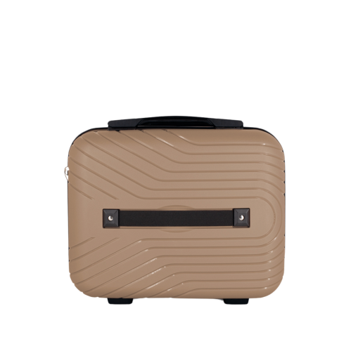 Cavalinho Colorful Hardside Toiletry 15" Tote - Sand