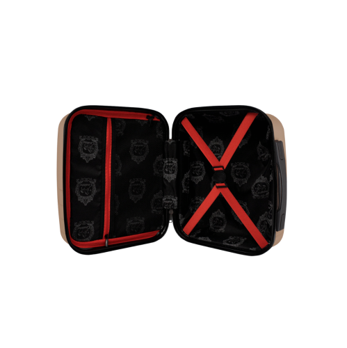 Cavalinho Colorful Hardside Toiletry 15" Tote - Sand