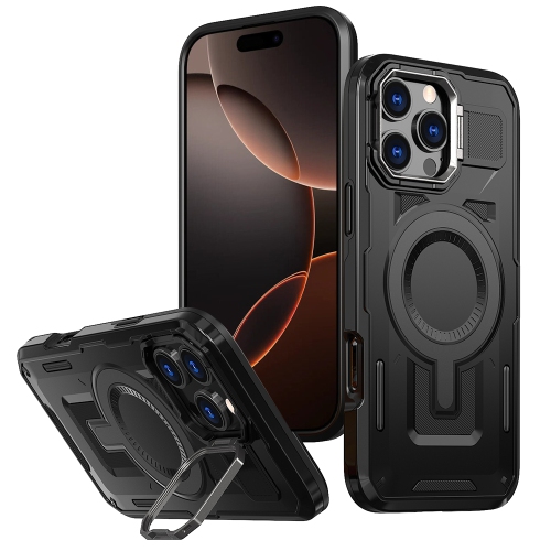 Étui XCRS Shield avec couvercle Magsafe, support invisible pour appareil photo, étui pour iPhone 16 Pro Max 2024