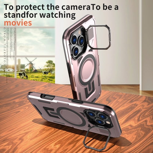 Étui XCRS Shield avec couvercle Magsafe, support invisible pour appareil photo, étui pour iPhone 16 Pro Max 2024