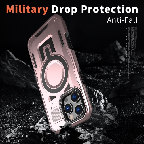 Étui XCRS Shield avec couvercle Magsafe, support invisible pour appareil photo, étui pour iPhone 16 Pro Max 2024