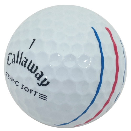 Mulligan Golf Balls 36 Callaway ERC Soft Triple Track 5A Recycled Used Golf Balls