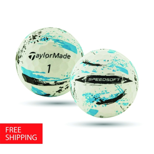 MULLIGAN GOLF BALLS  36 Taylormade Speedsoft Ink Mix 5A Recycled Used Golf Balls