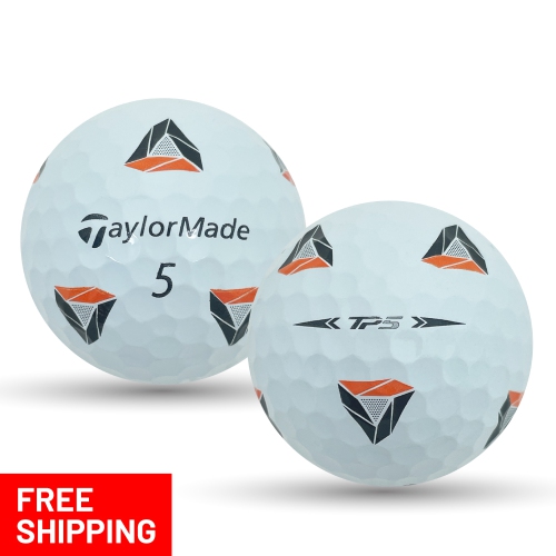 Balles de golf Mulligan 36 balles de golf recyclées TP5 PIX 5&nbsp;A de Taylormade