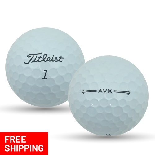 MULLIGAN GOLF BALLS  60 Titleist Avx 5A Recycled Used Golf Balls