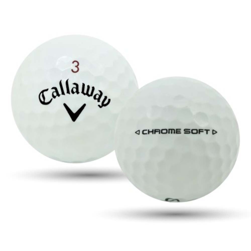 MULLIGAN GOLF BALLS  36 Callaway Chrome Soft 5A Recycled Used Golf Balls