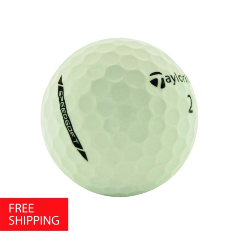 Mulligan Golf Balls 24 Taylormade SpeedSoft Pristine Recycled Used Golf Balls