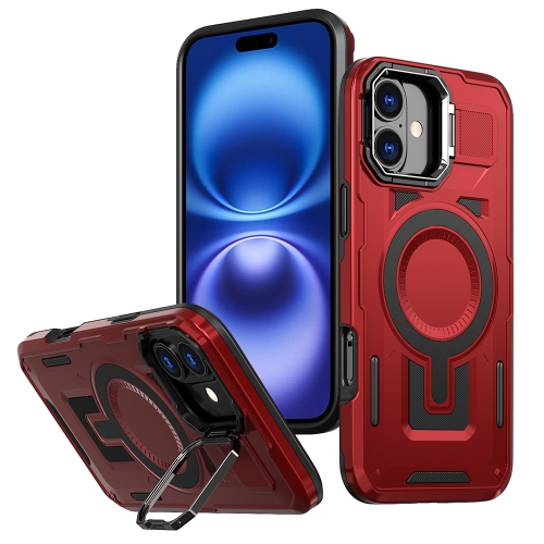 XCRS Shield Case Magsafe Cover, Camera Invisible Bracket Stand Case for Apple iPhone 16 2024