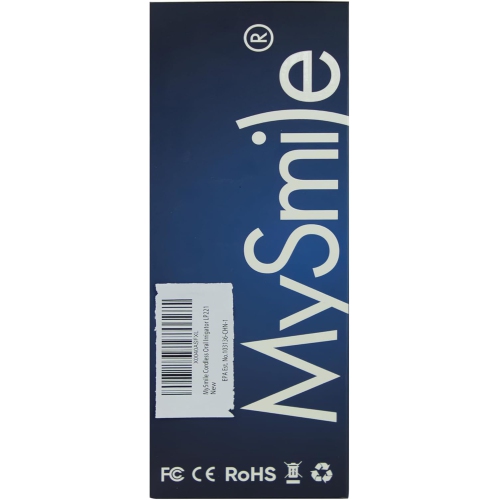 MySmile LP221 UVC Sterilizable Cordless Water Flossers for Teeth 335ML Portable OLED Display Dental Flosser with 4 Modes 8 Jet Tips and a Storage