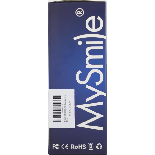 MySmile LP221 UVC Sterilizable Cordless Water Flossers for Teeth 335ML Portable OLED Display Dental Flosser with 4 Modes 8 Jet Tips and a Storage