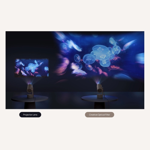 Filtre optique créatif de XGIMI, compatible avec MoGo 3 Pro, accessoires pour projecteur Starry Sky avec assemblage facile