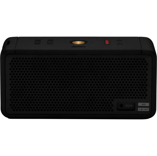Boîte ouverte - Haut-parleur Bluetooth portatif Middleton de Marshall - Noir/Laiton