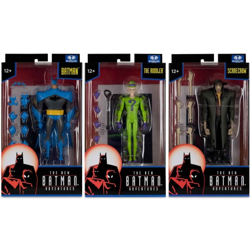 DC Direct The New Batman Adventures 6 Inch Action Figure Wave 4 - Set of 3