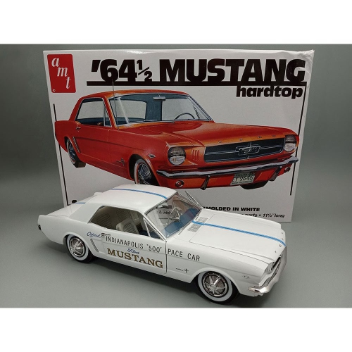Aluminum Model Toys '64.5 Mustang Hardtop (AMT1461) 1:16 Scale Car Plastic Model Kit