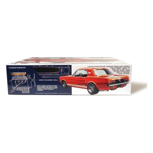 Aluminum Model Toys '64.5 Mustang Hardtop (AMT1461) 1:16 Scale Car Plastic Model Kit
