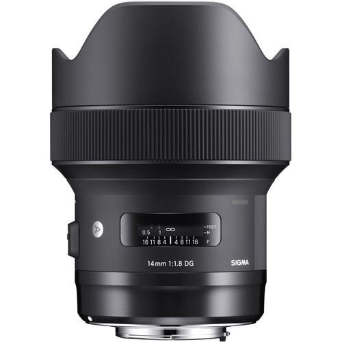 Sigma 14mm f/1.8 DG HSM Art Lens for Canon EF Bundle
