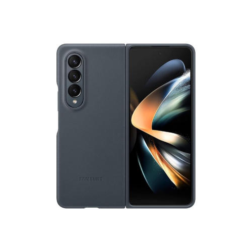 Étui en cuir de Samsung pour Galaxy Z Fold4 de Samsung | Couleur&nbsp;: Noir