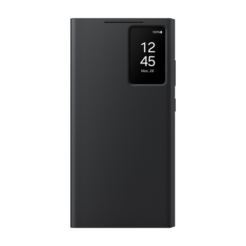 Image 1 of 1.. Samsung S-View Wallet Case Black - Samsung Galaxy S24 Ultra