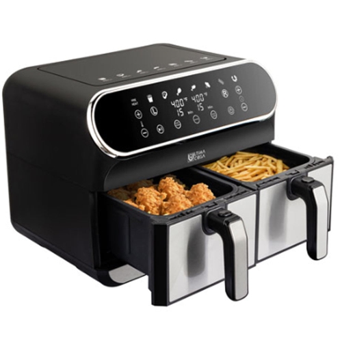 Ultima Cosa AF002B8DS Preso Luxe 8L/8.5Qt Digital Dual Zone Air Fryer