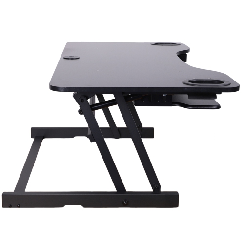 Rocelco ADRB45 Adjustable-Height Desk Riser, Triple Monitor Mount (DM3) and Anti-Fatigue Mat (MAFM)
