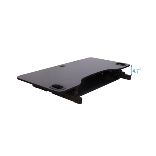 Rocelco ADRB45 Adjustable-Height Desk Riser, Triple Monitor Mount (DM3) and Anti-Fatigue Mat (MAFM)